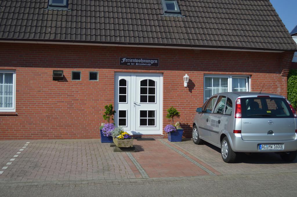 Ferienwohnung An Der Strandstrasse 诺德代希 外观 照片